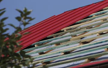 Pant Y Pyllau corrugated roofing costs