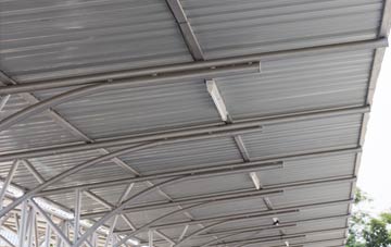 installing Pant Y Pyllau metal roofing